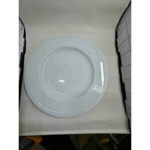 2 CRATE & BARREL "STACCATO" Plate FINAL SALE‎ AS IS
